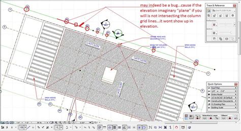 Structural Grids Not Showing Up In Elevationnor Graphisoft