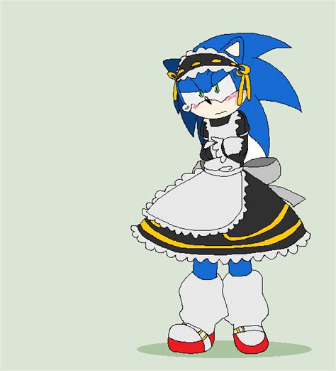 Sonic The Maid By Auroraartz On Deviantart
