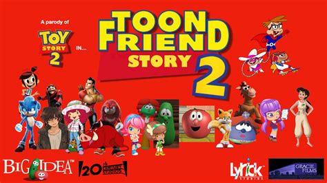 Toon Friend Story 2 Tyler San Version Poster By Quinn727studio On