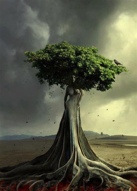 Astrospirit Tree Of Life Art Mother Earth Goddess Tree