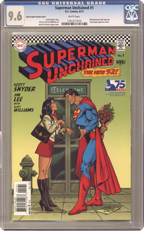 Superman Unchained 2013 Dc 1e Cgc 96