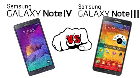 Samsung Galaxy Note 4 Vs Samsung Galaxy Note 3 Youtube