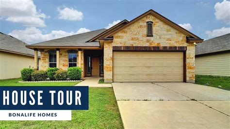 House Tour Near Austin Texas Only 229000 2020 Bonalife Homes