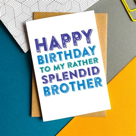 Free Printable Happy Birthday Card For Brother Printable Templates Free