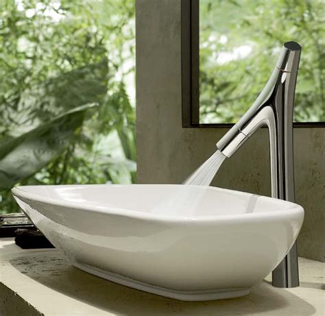 4 best hansgrohe kitchen faucets 2017 with reviews. Axor Starck Organic Washbasin Faucets by Hansgrohe ...