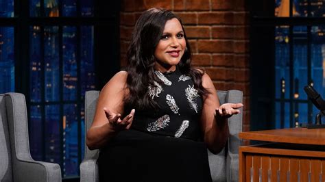 Watch Late Night With Seth Meyers Interview Mindy Kaling Talks About