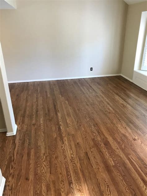 Red Oak With Nutmeg Stain Denver Hardwood Flooring Refinishing