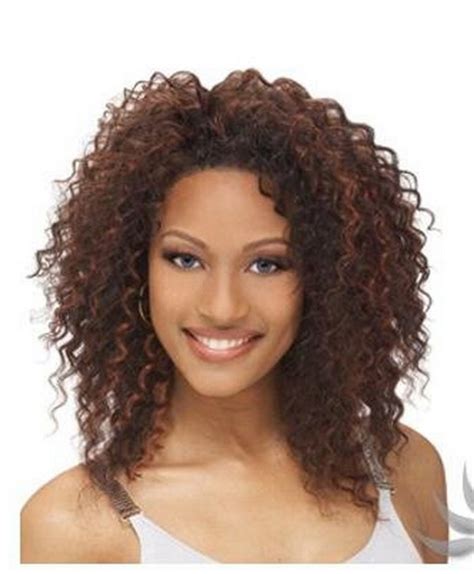Black Curly Weave Hairstyles