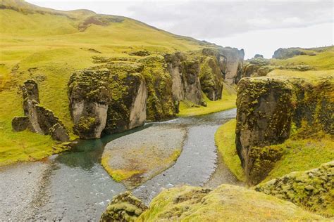 Fjaðrárgljúfur Canyon In Iceland Travel Iceland Travel