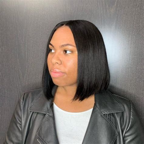 15 Perfect Middle Part Bob Hairstyles Weaves Sew Ins