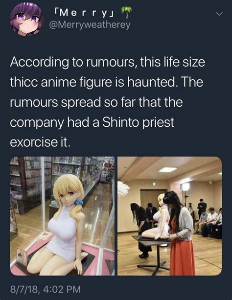 Happy halloween to you ghouls and freights out there! The Cursed Anime Tiddies | Thicc anime, Funny pictures, Creepypasta cute