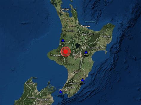 Nz Earthquake Magnitude 61 Quake Hits New Zealand