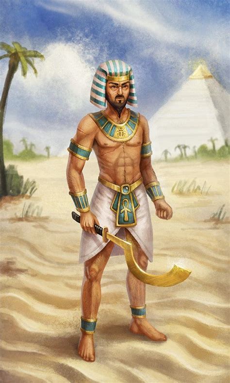 Egyptian Warrior By Tanya Bosyk Egyptian Warrior Ancient Egypt