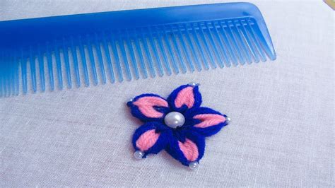 Maybe you would like to learn more about one of these? Easy sewing hack with hair comb# Hand embroidery amazing trick - YouTube