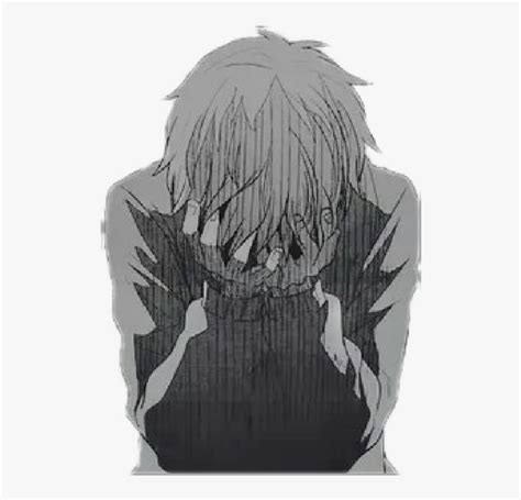 Transparent Depression Clipart Anime Fotos Sad Boy Hd Png Download