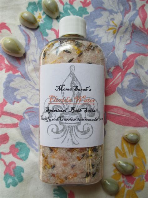 Florida Water Bath Salts Hoodoo Voodoo Wicca Witchcraft Cleansing Increases Communication Rids