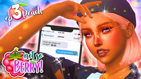 Not So Berry Challenge 🍑 Peach 3 The Sims 4 Youtube