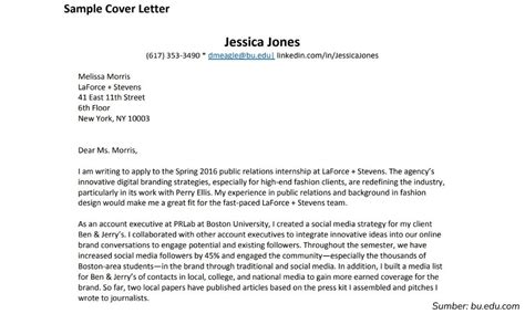 Contoh Cover Letter Bahasa Inggris Yang Baik Dan Benar