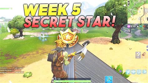Secret Battle Star Week 5 Season 5 Location Fortnite Battle Royale