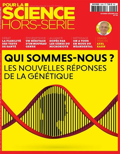 Pour La Science Hors Série N°105 Novembre Décembre 2019 Telecharger Des Magazines Journaux