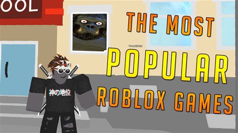 The Most Popular Games On Roblox Youtube