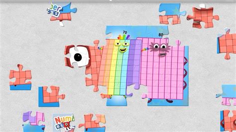 Numberblocks 80 In Puzzle Game Youtube