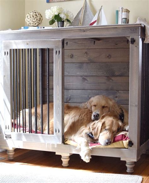 The Single Doggie Den Indoor Rustic Dog Kennel Crate Indoor Dog