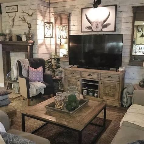 29beautiful Living Room Home Decor That Cozy And Rustic Chic Ideas