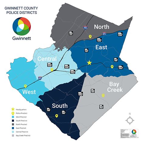 Gwinnett County Precinct Map