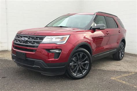 Pre Owned 2018 Ford Explorer Xlt 4wd Sport Utility In Morton B40640
