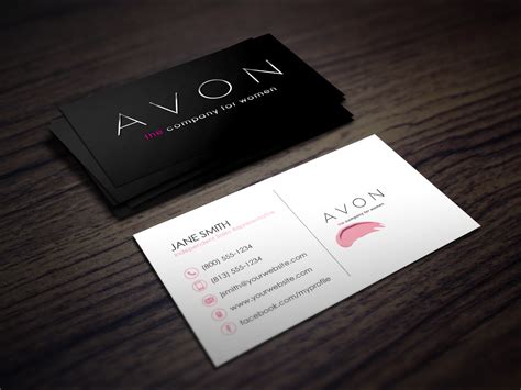 Download this free psd file about business consultant card template, and discover more than 13 million professional graphic resources on freepik. Chic and Simple Avon Independent Consultant business card design #Avon #makeup #businesscards # ...