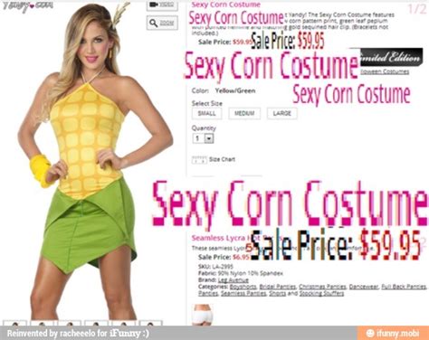 En Shield O Sexy Corn Costume Sexy Com Costume