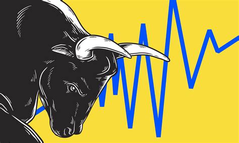 Bull Market Artwork Icon Business Concept Download Free Vectors
