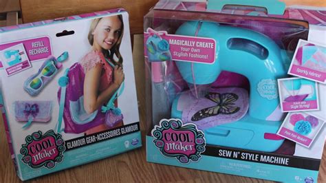 Toy Review Sew N Style Sewing Machine Cool Maker Youtube