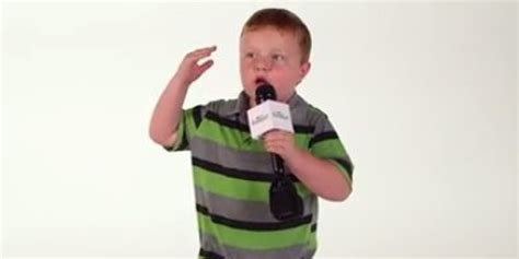 Apparently Kid Has Already Starred In His First Tv Commercial Huffpost
