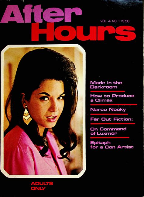 After Hours Magazine Uschi Digard Vol4 1 1972 080222lm P Mr Magazine