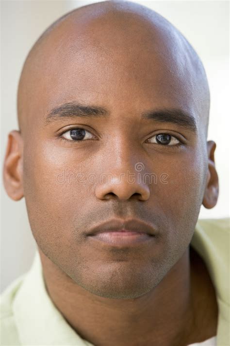 Head shot of man thinking stock photo. Image of face, portraits - 5945180