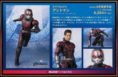 Sh Figuarts Avengers Endgame Ant Man Hobbies And Toys Toys And Games On