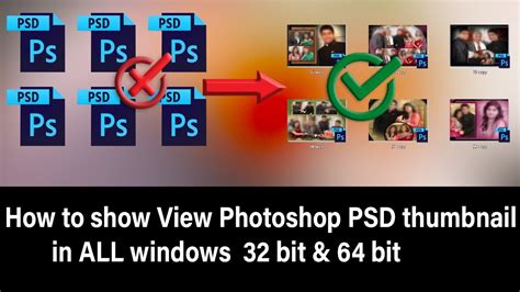 Psd Thumbnail Viewer Best And Easy Way By Fakira Photoshop Youtube
