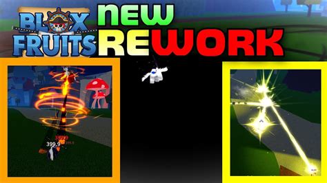 New Rework In Blox Fruits Upcoming Update Youtube