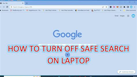 How To Turn Off Safe Search On Laptop Chromehow To Turn Off Safesearch