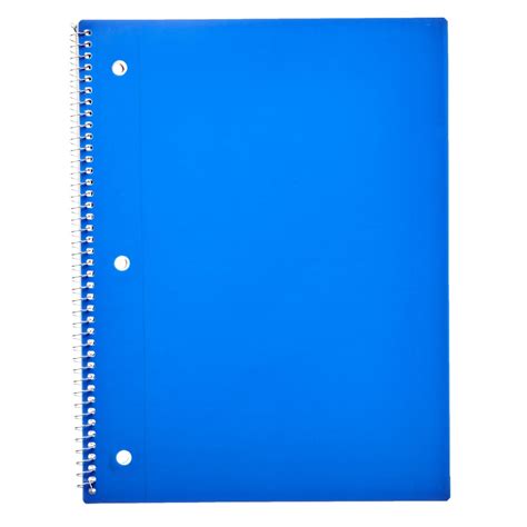 Pen Gear 1 Subject Notebook Wide Ruled 80 Sheets Blue Walmart
