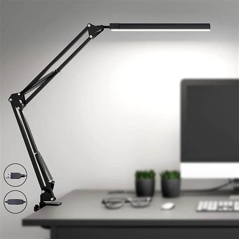 Skyleo Usb Clip On Table Lamp With Clamp Led Eye Care Dimmable 3
