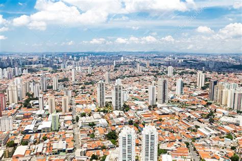 Sao Paulo Brazil Aerial View — Stock Photo © Marabelo 190118928