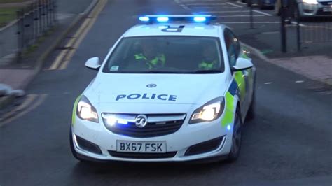 West Midlands Police Cars Responding X2 Lights And Sirens Youtube