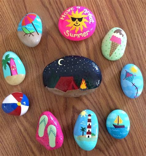 How To Paint Rocks Step By Step Painted Rock Ideas Rock Crafts