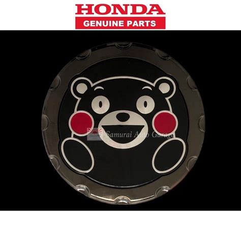 Honda Genuine Emblem Kumamon Dark Chrome Made In Japan Shopee Malaysia