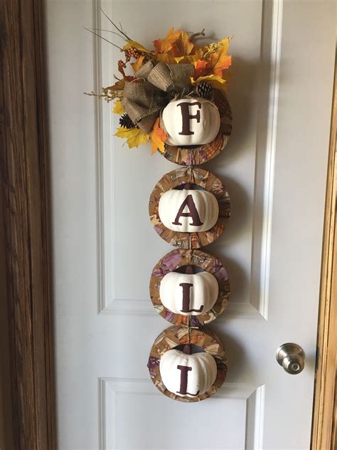 Pin By Megan Wilson On Fall Thanksgiving Decorations Diy Fall Decor Diy Dollar Tree Decor