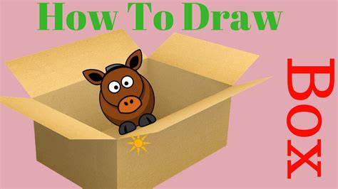 How To Draw Box How To Draw Box Easily How To Draw Box Step By Step Youtube