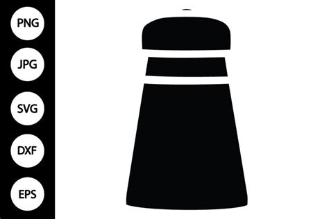 Silhouette Salt Shaker SVG 4482484